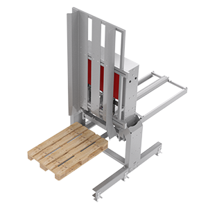 Dispenser per pallet vuoti