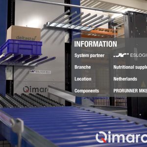 DeltaStar aumenta la capacità di picking con un trasportatore verticale Qimarox